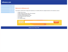 Tablet Screenshot of isfinance.com